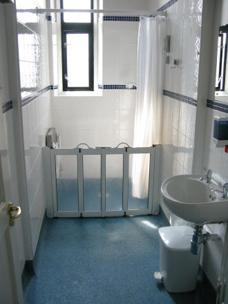 Level access shower